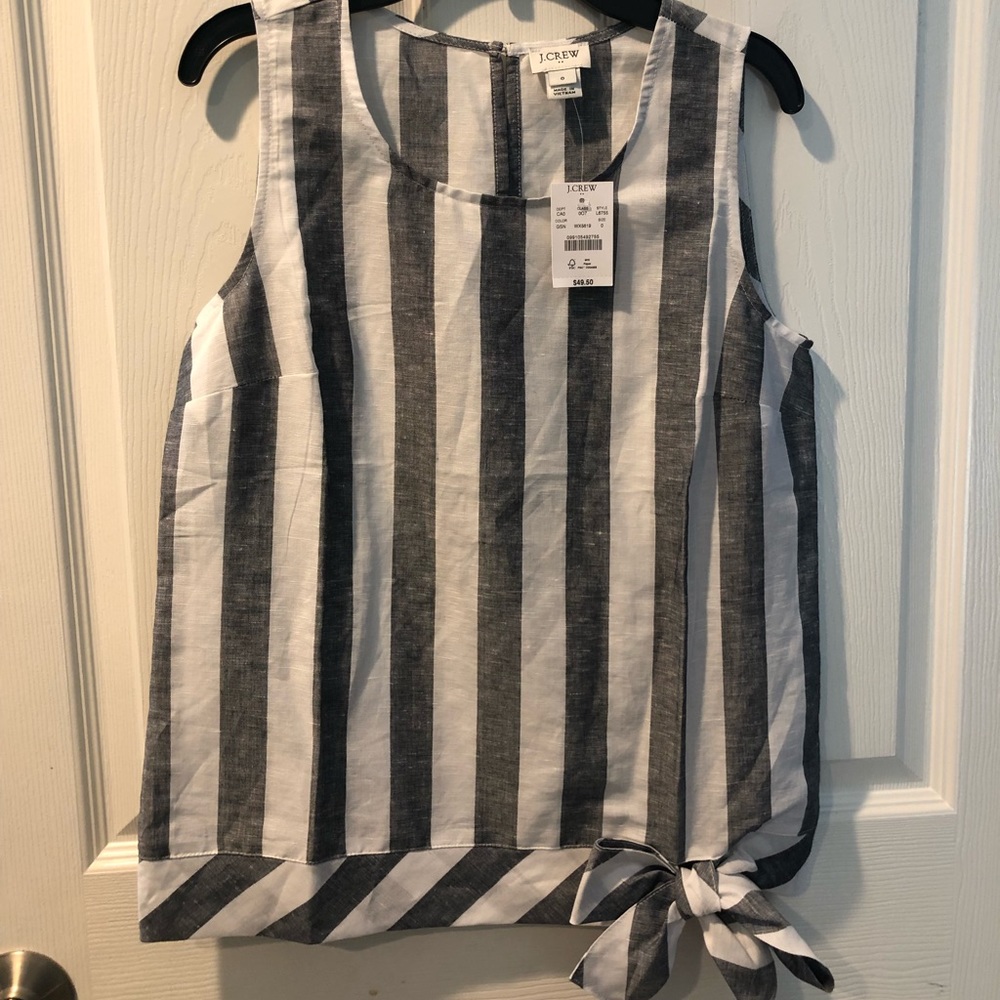 J Crew top. Brand new. Size 0